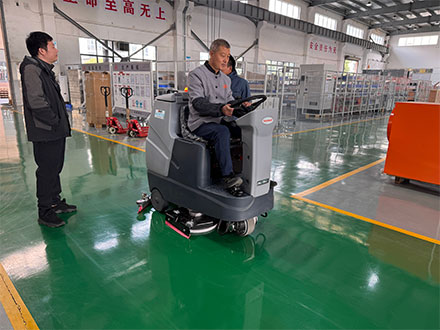 洗地机案例工厂客户