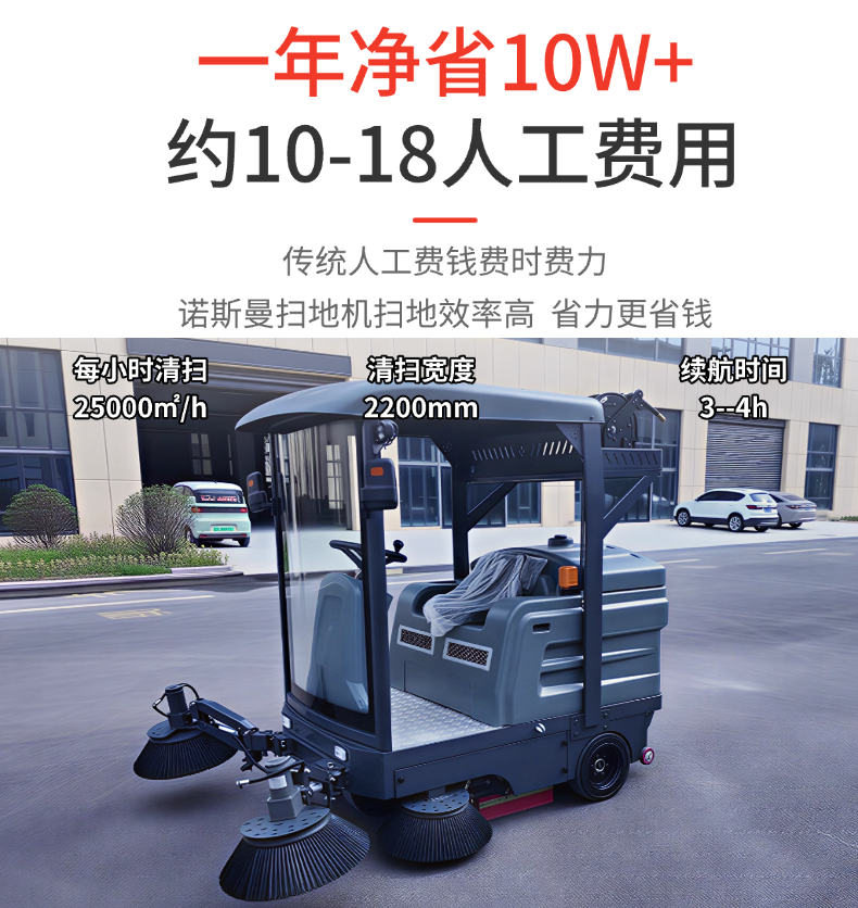 诺斯曼NS6五刷半封闭扫地机(pic5)