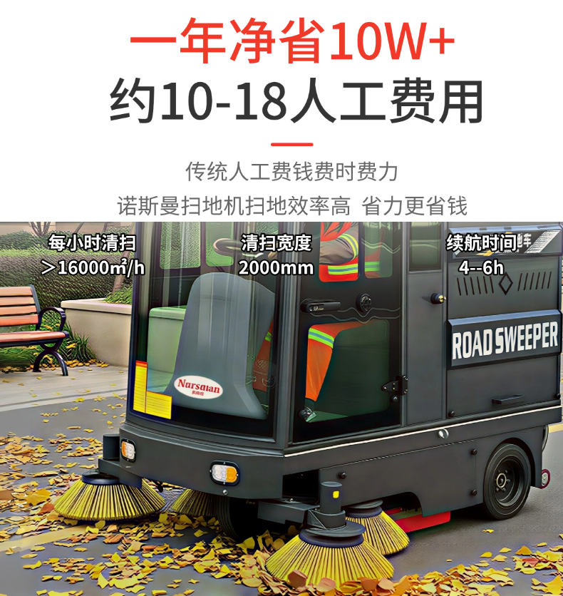 诺斯曼NS7三轮全封闭扫地机(pic5)