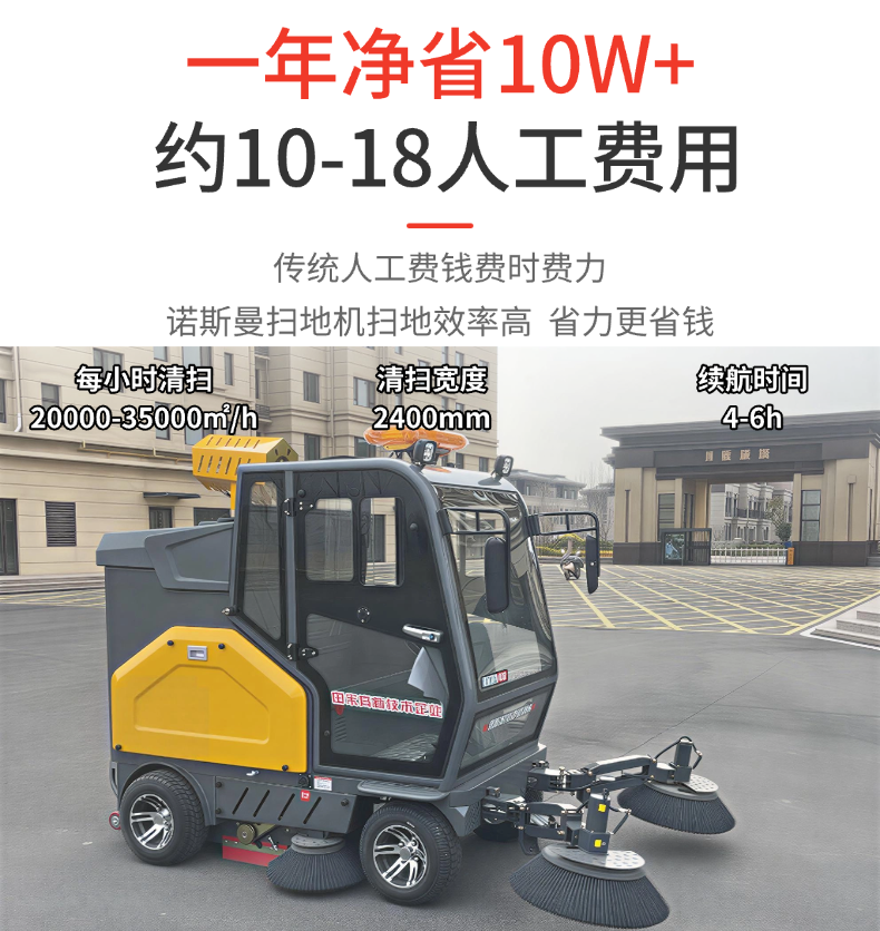  诺斯曼NS12四轮全封闭扫地机(pic5)